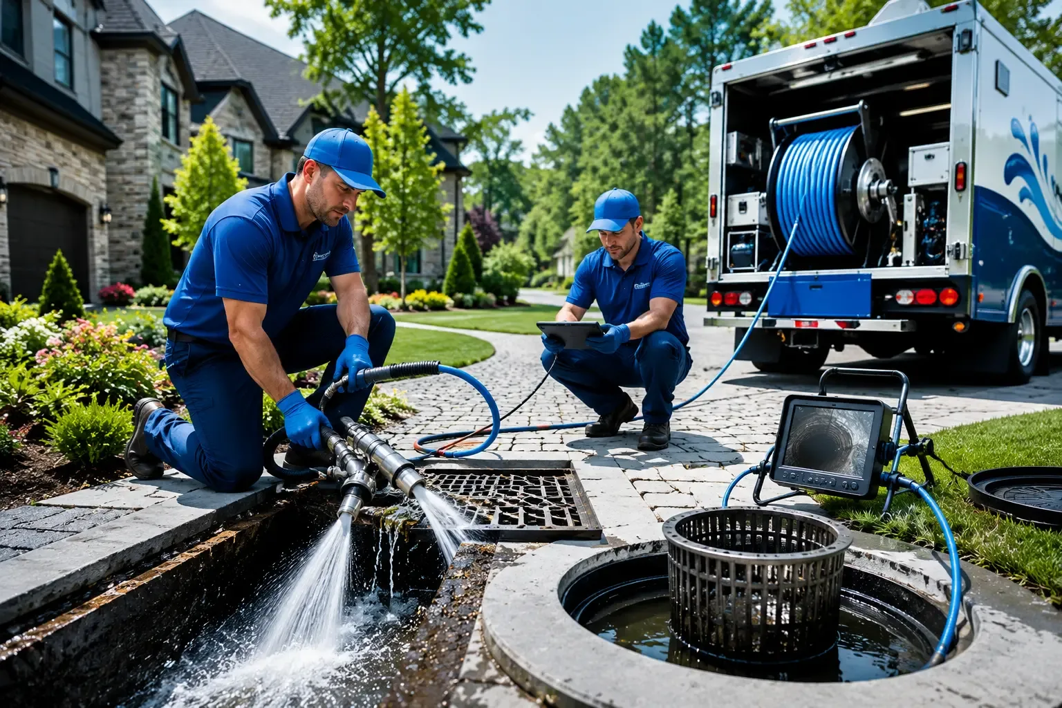 Local outdoor drain cleaning professionals in Santa Fe, TN